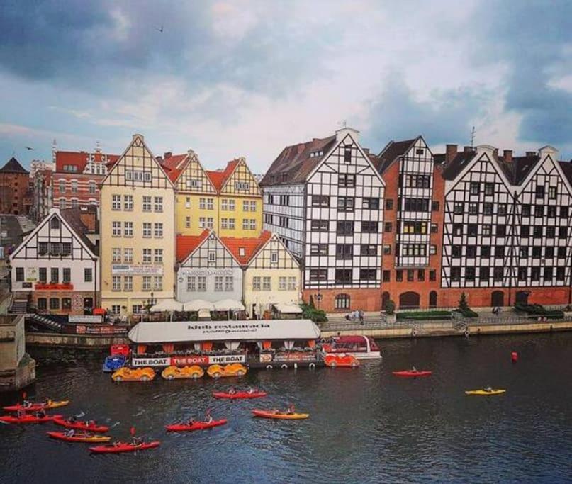 River View Sailor'S Old Town Apartment Gdańsk Kültér fotó